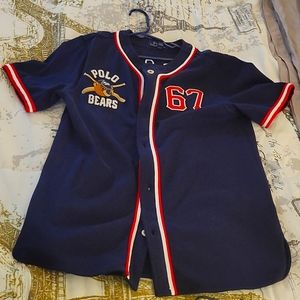 Ralph Lauren polo varsity jersey for boys size 10/12